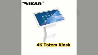 Kiosk Totem kỹ thuật số 4K 32-75 inch BOE Touch