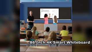Bảng trắng thông minh 86 inch 4K cho lớp học