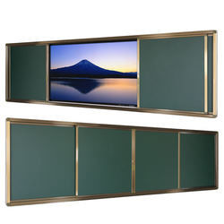 86 Inch Đẩy kéo Digital Chalk Board thông minh từ tính cho giáo dục đào tạo