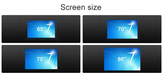 75 Inch Smart High Definition Digital Electronic Blackboard phòng họp màn hình DLED
