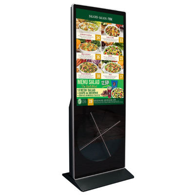 43 inch LCD sàn đứng biển số cho triển lãm trung tâm mua sắm