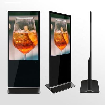 43 55 inch sàn đứng Digital Signage màn hình cảm ứng cho quảng cáo