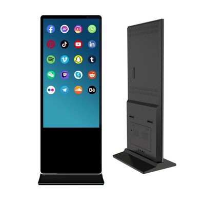8GB lưu trữ sàn đứng biển báo kỹ thuật số cho quảng cáo trong nhà