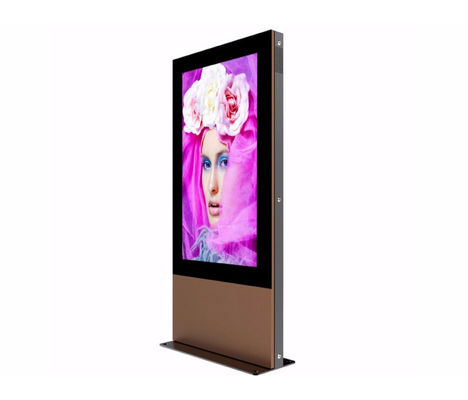 Hiển thị biển báo kỹ thuật số chống thời tiết ngoài trời với màn hình lớn 75 inch