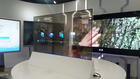 Quảng cáo Màn hình OLED minh bạch loại bàn làm việc thông minh