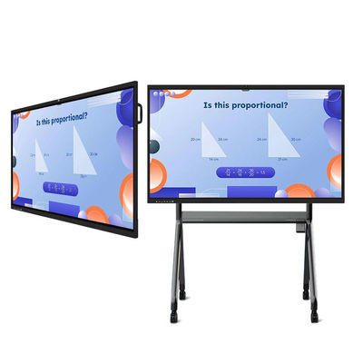 4K 55 Inch LED Interactive Whiteboard 3840X2160 Với loại bảng điều khiển