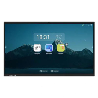 75 inch màn hình cảm ứng tương tác bảng trắng với 3USB HDMI