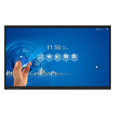 65 inch lớp học màn hình cảm ứng tương tác bảng trắng 3840 * 2160
