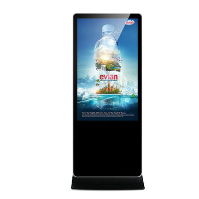 65 Inch Floor Standing Digital Signage, LCD Panel Freestanding Digital Display OEM