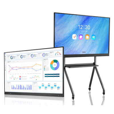 Bảng trắng màn hình cảm ứng tương tác kỹ thuật số phẳng 55 inch 3840 * 2160