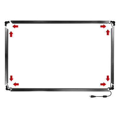 Panel màn hình cảm ứng hồng ngoại tùy chỉnh với giao diện RS232 8ms thời gian phản hồi