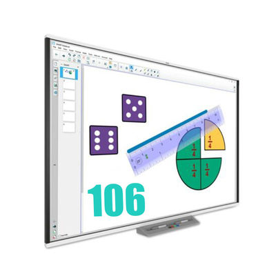 Hội nghị giáo dục 106 Inch Intelligent Interactive Whiteboard