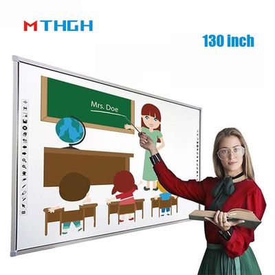 130 Inch Interactive Whiteboard Display Multi Touch Thông minh cảm ứng hồng ngoại