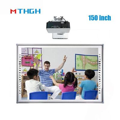 150 Inch Interactive Whiteboard 40 điểm thông minh cảm ứng hồng ngoại giáo dục Blackboard