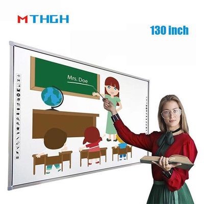 150 Inch Interactive Whiteboard 40 điểm thông minh cảm ứng hồng ngoại giáo dục Blackboard