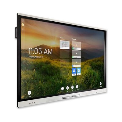 Màn hình cảm ứng tương tác 75 inch Whiteboard tỷ lệ tương phản cao 5000: 1 Kết nối nhiều màn hình