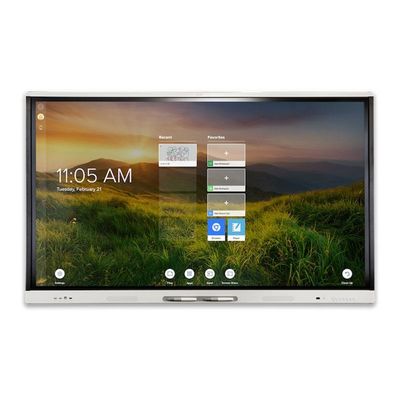 Màn hình cảm ứng tương tác 75 inch Whiteboard tỷ lệ tương phản cao 5000: 1 Kết nối nhiều màn hình