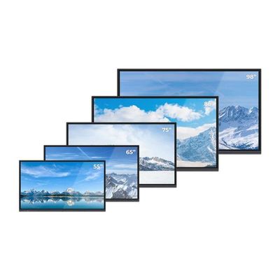 Bảng trắng màn hình cảm ứng tương tác 65 inch Black Frame với loa 1x10W
