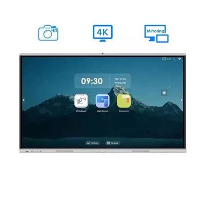 110 inch Digital Interactive Smart Whiteboard với Windows 7/10 và độ phân giải 3840 * 2160
