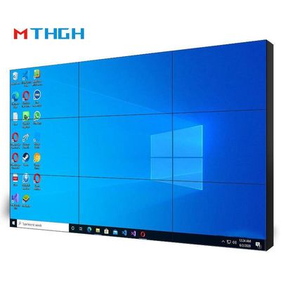 46 inch 72% Color Gamut ADS Panel màn hình tường video LCD với đường may 3,5mm