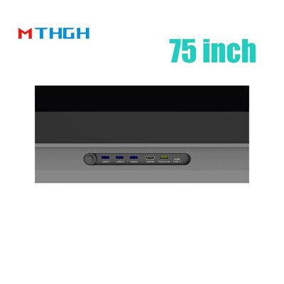 Màn hình cảm ứng tương tác 75 inch Smart Blackboard LED Panel 500cd / M2 Giáo dục trường học