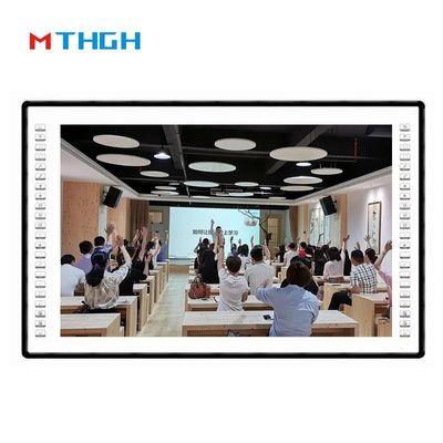 Bảng trắng tương tác thông minh 83 inch với công nghệ cảm ứng hồng ngoại và màu đen