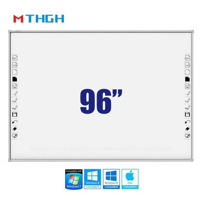 96 inch lớp học Digital Whiteboard 10 điểm cảm ứng thông minh màn hình tương tác