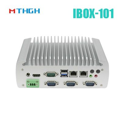 IBOX-101 Plus Mini PC công nghiệp với HDMI Mini PCIe / MSATA Hỗ trợ Windows / Linux