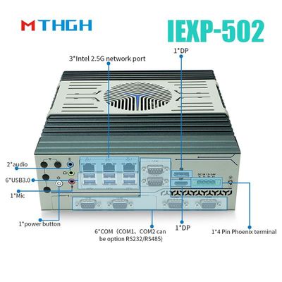 IEXP-502 Công nghiệp Mini PC Với Mini PCIe Expansion Slot Hệ điều hành Windows/Linux