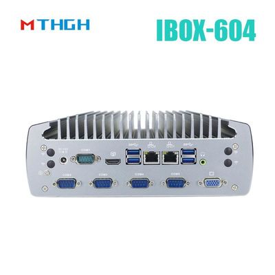 Máy tính công nghiệp không quạt IBOX-604 Intel Core I5 6500T SSD HDMI Windows/Linux