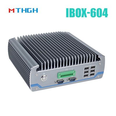 Máy tính công nghiệp không quạt IBOX-604 Intel Core I5 6500T SSD HDMI Windows/Linux
