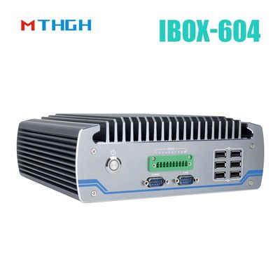Máy tính công nghiệp không quạt IBOX-604 Intel Core I5 6500T SSD HDMI Windows/Linux