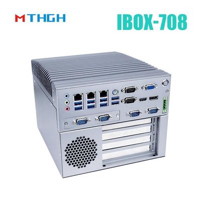 IBOX-708 SSD Intel Core I5 6500T Công nghiệp Mini PC Tất cả khung thép -20 ° C ~ 60 ° C Temp