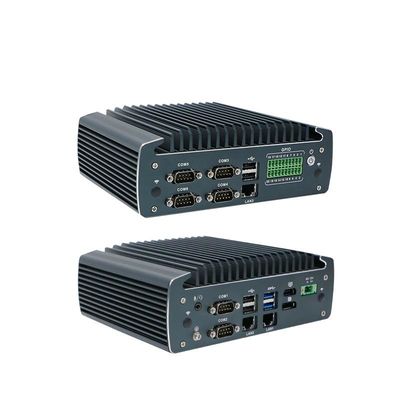 IBOX-1226 J6412 Máy tính nhỏ không quạt công nghiệp với RAM 32GB và đầu vào DC 12V