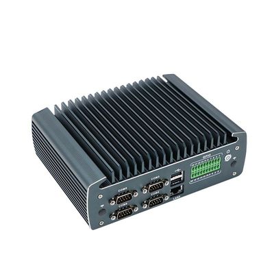 IBOX-1226 J6412 Máy tính nhỏ không quạt công nghiệp với RAM 32GB và đầu vào DC 12V