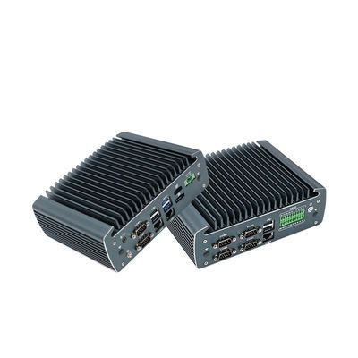 IBOX-1226 J6412 Máy tính nhỏ không quạt công nghiệp với RAM 32GB và đầu vào DC 12V