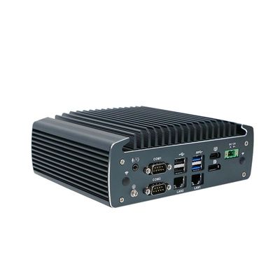 IBOX-1226 J6412 Máy tính nhỏ không quạt công nghiệp với RAM 32GB và đầu vào DC 12V