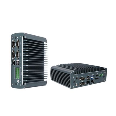 IBOX-1226 J6412 Máy tính nhỏ không quạt công nghiệp với RAM 32GB và đầu vào DC 12V