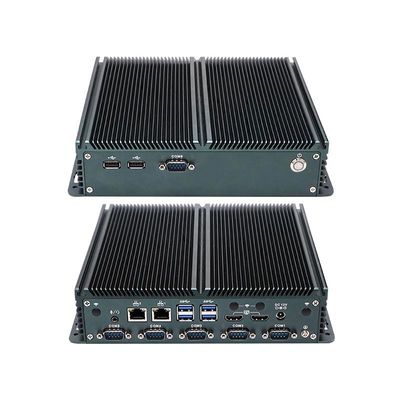 Chứng nhận IBOX-1326 Quad Core N100 Industrial Mini PC với 2 * Intel I211 AT LAN