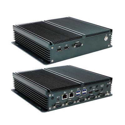 Chứng nhận IBOX-1326 Quad Core N100 Industrial Mini PC với 2 * Intel I211 AT LAN