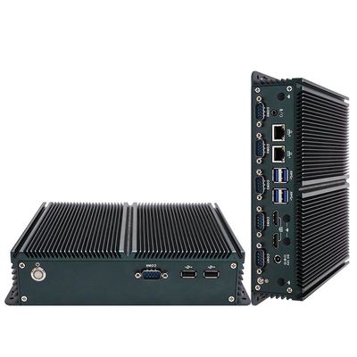 Chứng nhận IBOX-1326 Quad Core N100 Industrial Mini PC với 2 * Intel I211 AT LAN