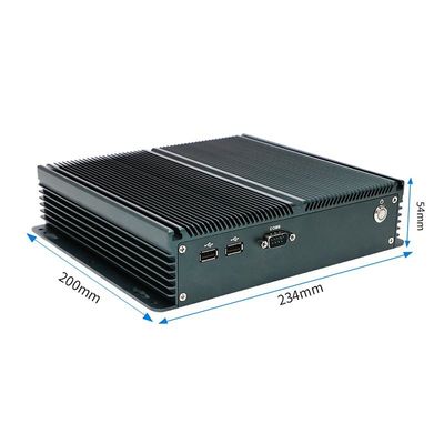 Chứng nhận IBOX-1326 Quad Core N100 Industrial Mini PC với 2 * Intel I211 AT LAN