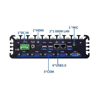 IBOX-3026 Máy vi xử lý công nghiệp mini PC 1135G7 không quạt với chứng nhận CE FCC ROHS