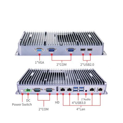 IBOX-3046 Máy vi tính công nghiệp mini PC 10110U Bộ xử lý DC 9V-36V đầu vào điện áp rộng