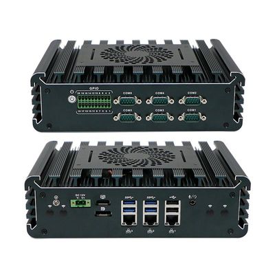 Quad Core IBOX-3126 Mini PC 3 * Intel I225-V 2.5G LAN Industrial Workstation