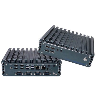 IBOX-3226 Quad Core Refresh không quạt Mini PC công nghiệp CE CCC FCC lớp A RoHS 2.64KG