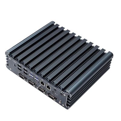 IBOX-3226 Quad Core Refresh không quạt Mini PC công nghiệp CE CCC FCC lớp A RoHS 2.64KG