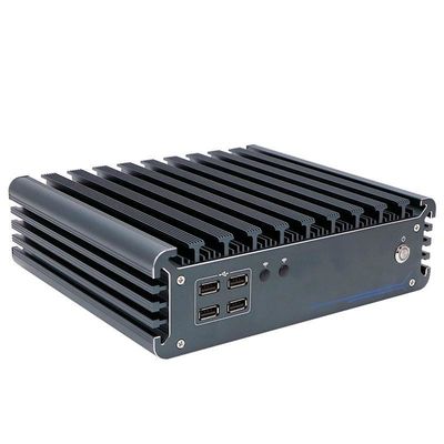 IBOX-3226 Quad Core Refresh không quạt Mini PC công nghiệp CE CCC FCC lớp A RoHS 2.64KG