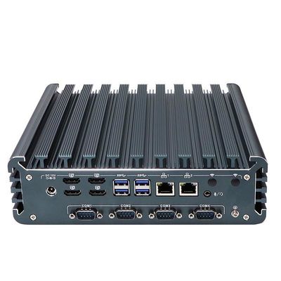 IBOX-3226 Quad Core Refresh không quạt Mini PC công nghiệp CE CCC FCC lớp A RoHS 2.64KG
