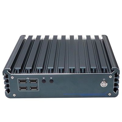 IBOX-3226 Quad Core Refresh không quạt Mini PC công nghiệp CE CCC FCC lớp A RoHS 2.64KG